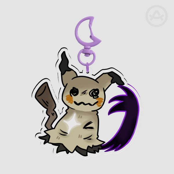Mimikyu Acrylic Keychain