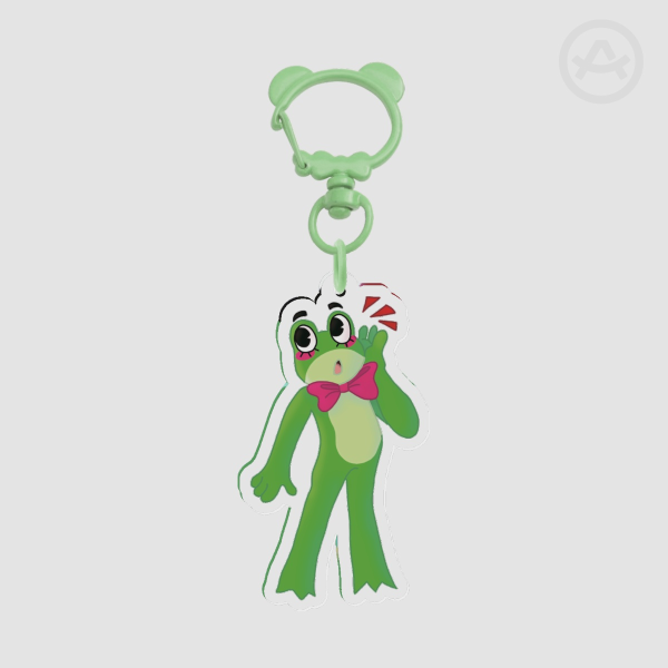 Ribbit Digital circus Keychains