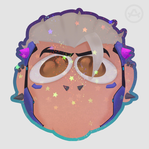 Hazard Goober DIe-Cut Sticker
