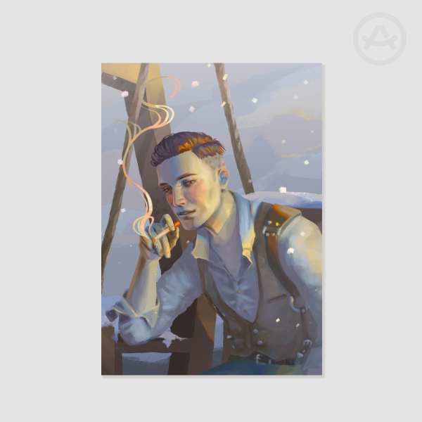 Winter Garden - Poster Print S (14.8*21 cm)