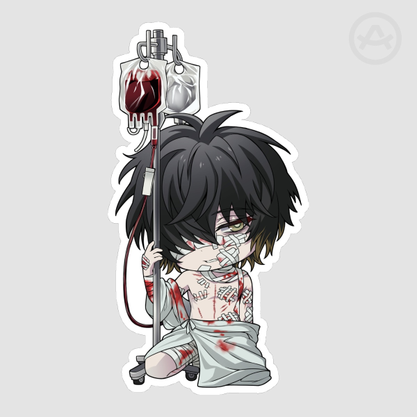 Towa Blood Transfusion ver. Die Cut Sticker (Slow Damage)