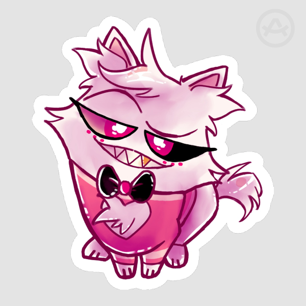 Cat Angel Dust Sticker