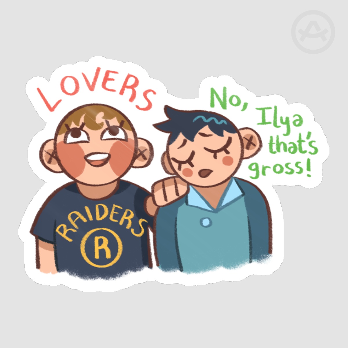 Heated Rivalry Stickers