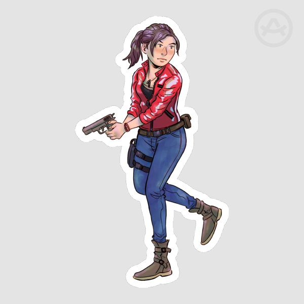 Claire Redfield RE2 Remake Sticker