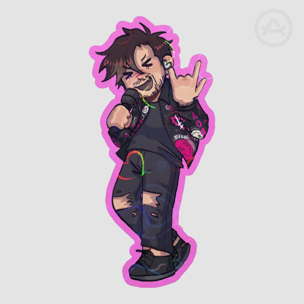 [EC] Tekkno Kevin Sticker