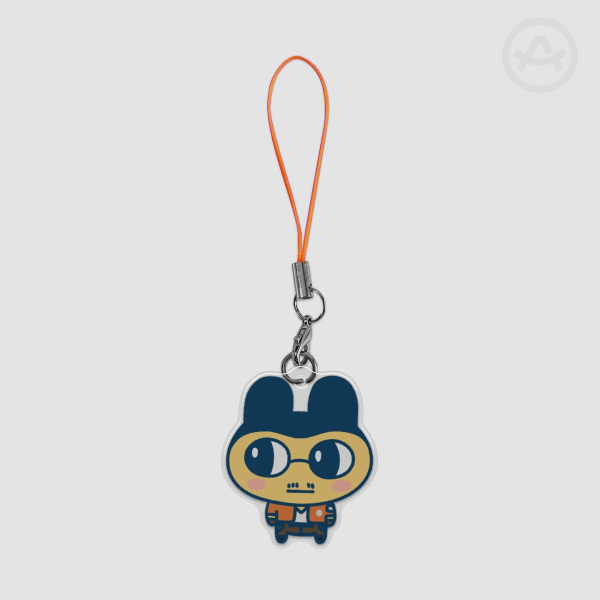 Disco Elysium Kim Kitsuragi Tamagotchi Phone Charm