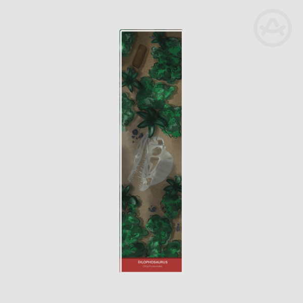 Dilophosaurus Bookmark