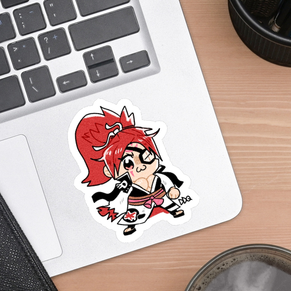 Pop Baiken | Fighting Game Sticker | Guilty Gear