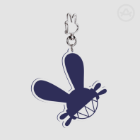 Jellibean logo keychain