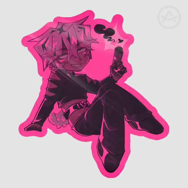 [STICKER] Pink Angel - Limited