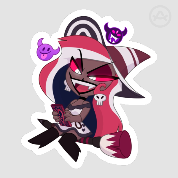 Velvette Chibi (Die Cut Sticker)