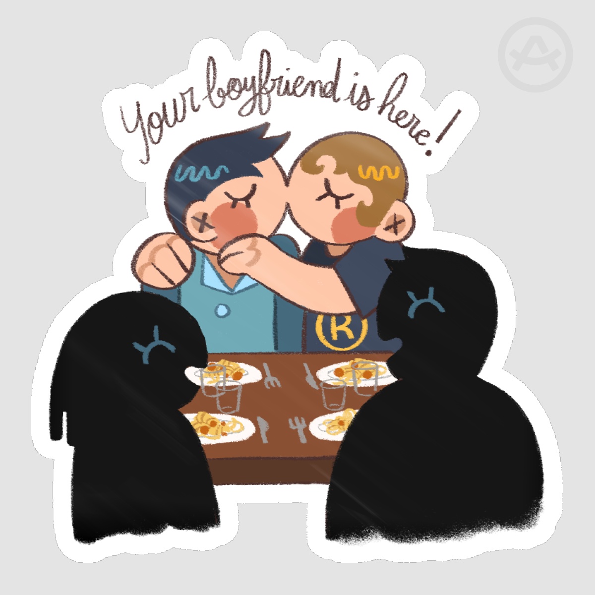 Heated Rivalry Stickers