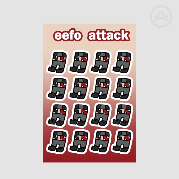 Eefo Army Stickersheet