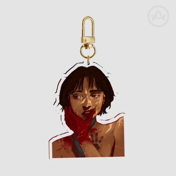 Fang Runin smear keychain