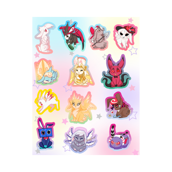 Hazbuns – Stickers Sheet