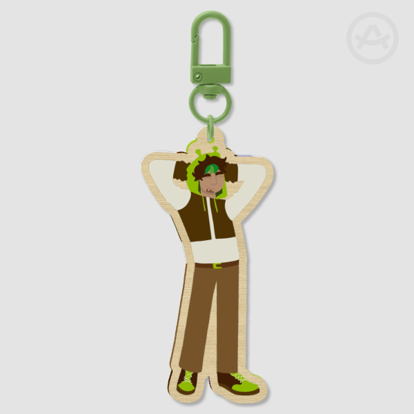 Shrek Joel (Smallishbeans) Wooden Keychains