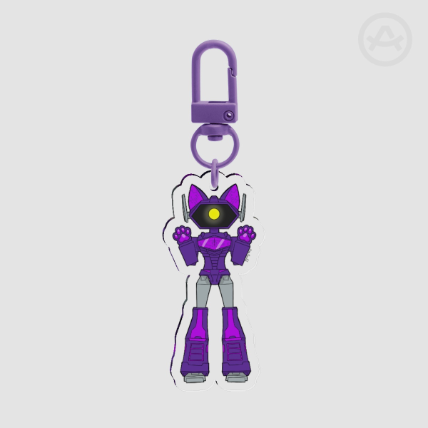 Shockcat keychain