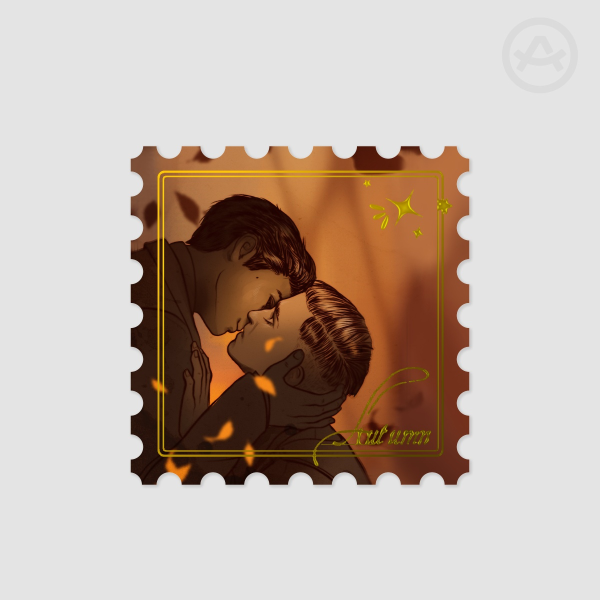 Four Seasons: AUTUMN - Hot Stamping Stamp Sticker