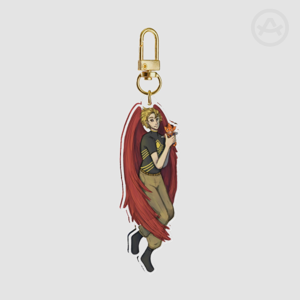 Hawks Acrylic Charm (Fullbody)
