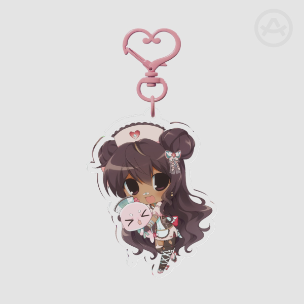 Little ver. of Nana and Sniffles keychain