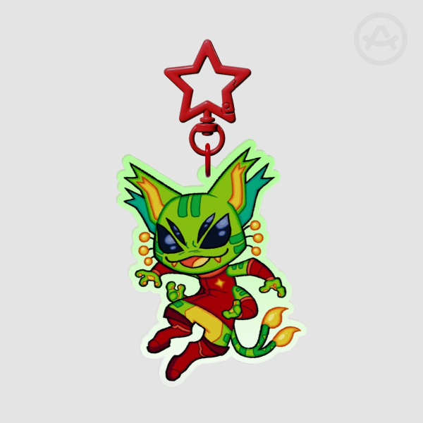 Evil Mean Gnarpy | KEYCHAIN