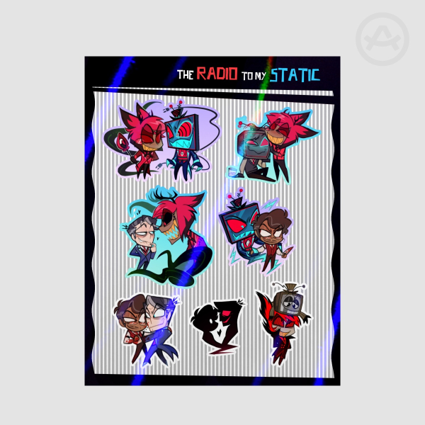 The Ultimate Radiostatic STICKER SHEET