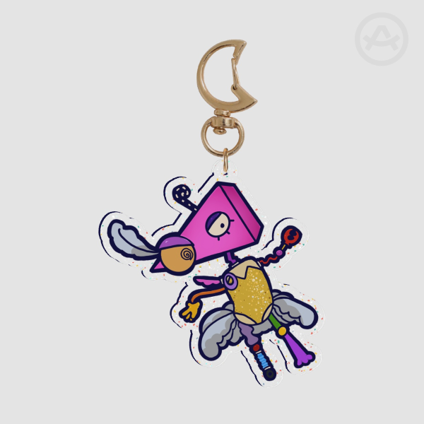 [TADC] running the show?! zooble keychain
