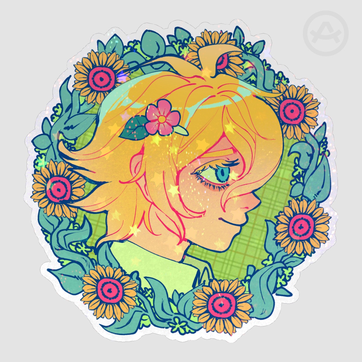 ⋆˚✿[Omori Basil]✿˚⋆ Die Cut Stickers