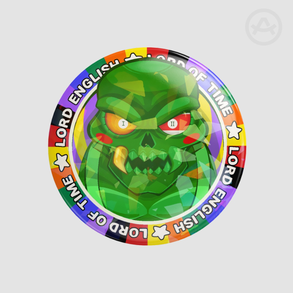 Lord English Button Pin
