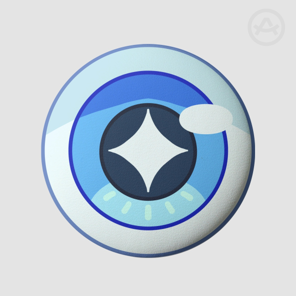 Eggchan Plush Button