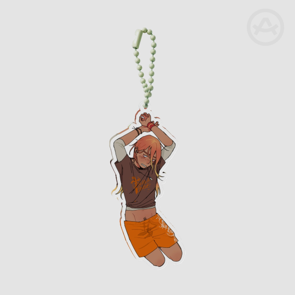 Abe Clear Acrylic Keychains