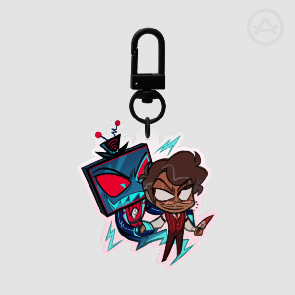 Cannibalstatic! Radiostatic Keychain