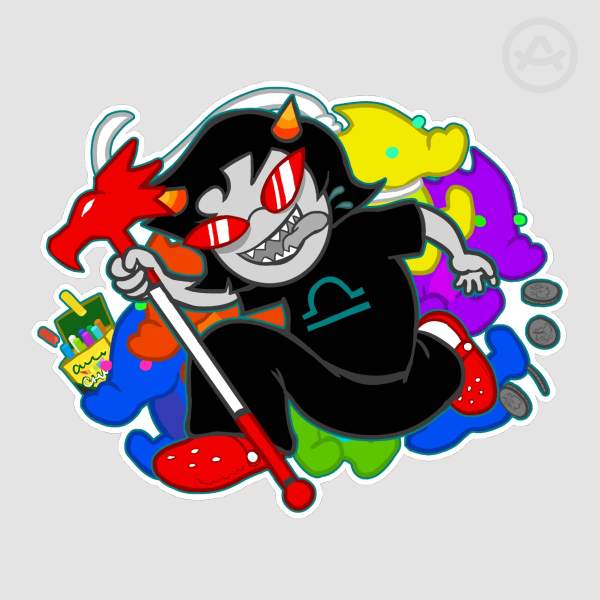 Terezi Pyrope Sticker