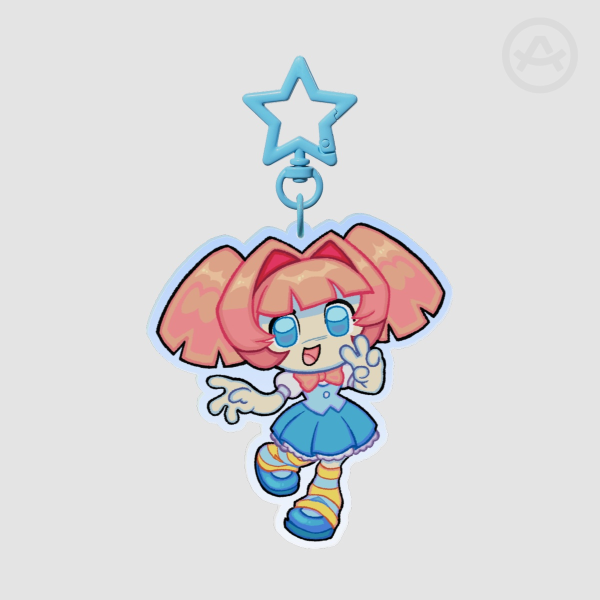 Cutie moe STAT | KEYCHAIN