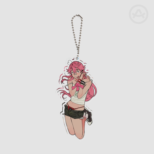 Byaku Clear Acrylic Keychains