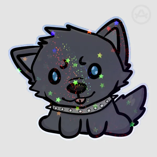 Blue Sticker
