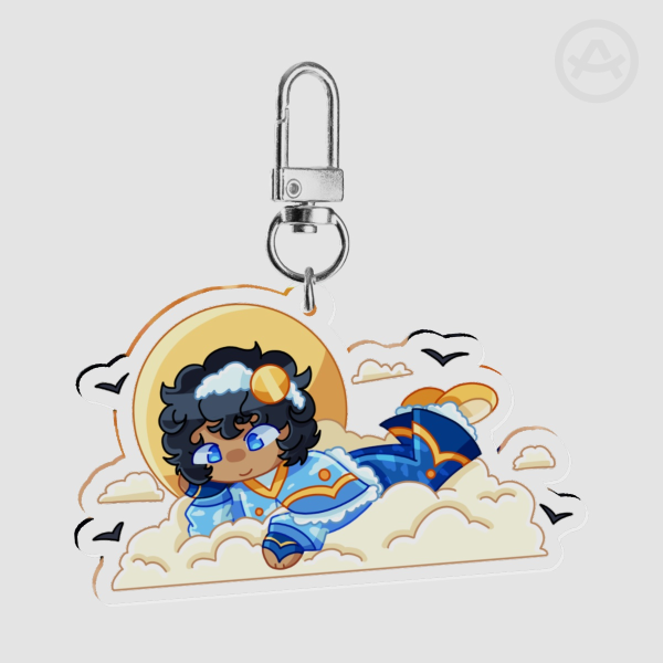 Poafa Acrylic Keychain