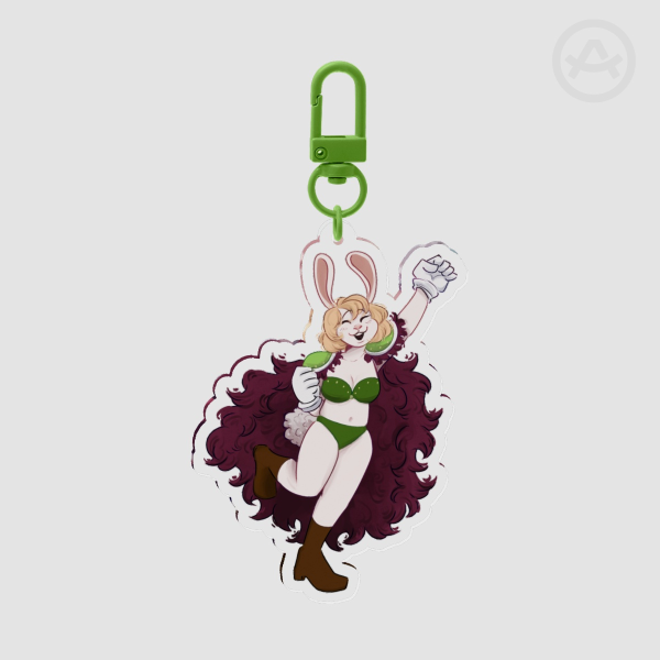 Beast Pirates Carrot Keychains