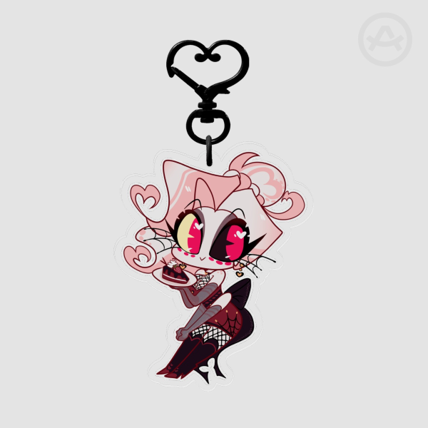 Angel Dust Birthday Acrylic Keychain