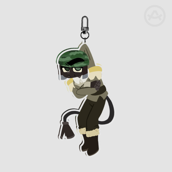 Dangling Telly Keychain