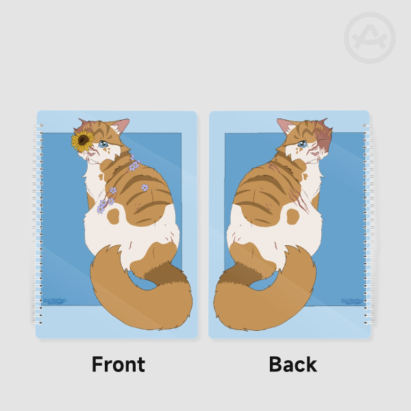 Bright Double-side Spiral Notebook