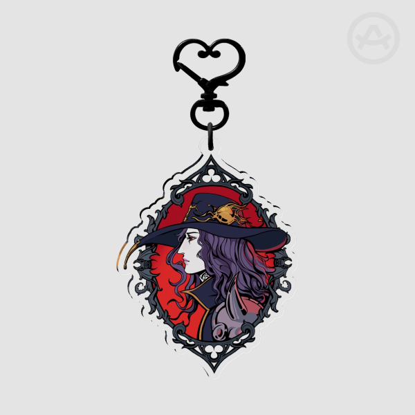 Vampire Hunter D Portrait Keychain