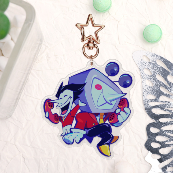 Epoxy Clear Acrylic Keychains