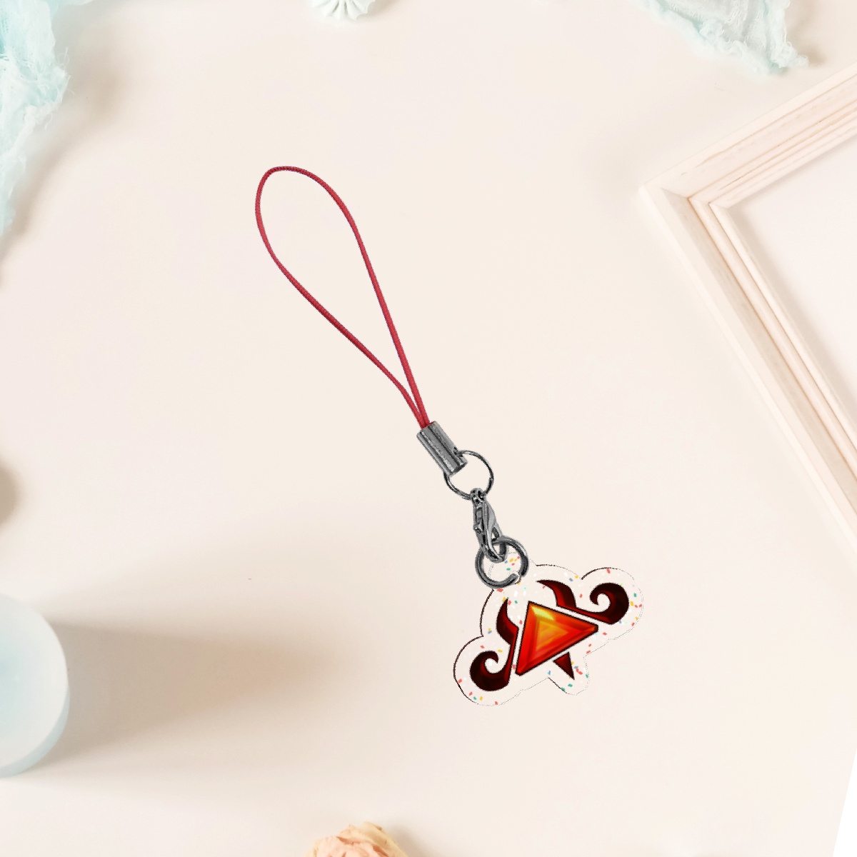 Prince of Destruction phone charm