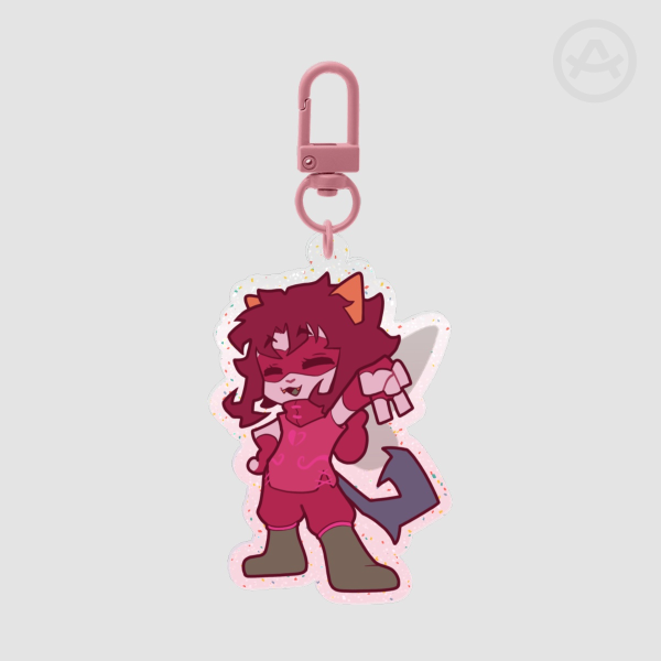 Nepeta Colored Edge Acrylic Keychains