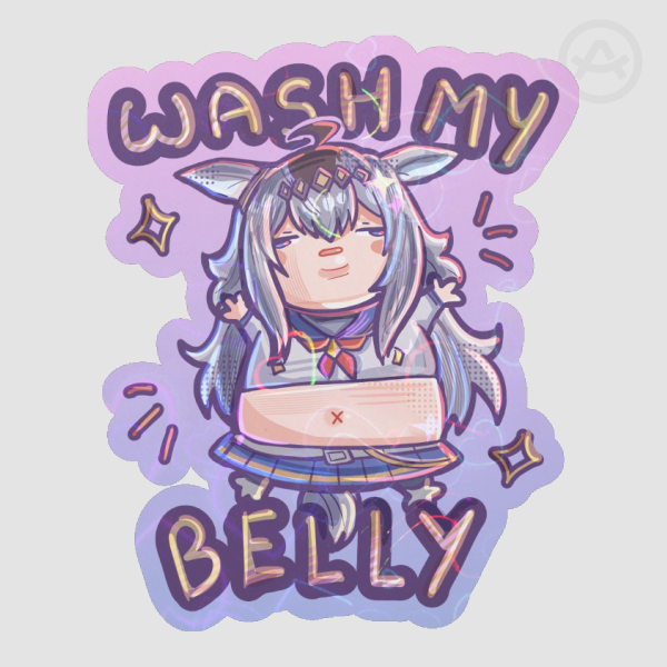 Oguri wash my belly