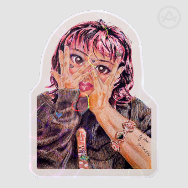 i see you Die Cut Sticker, 3 in.