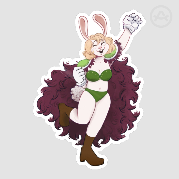 Beast Pirates Carrot Stickers