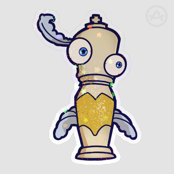 [TADC] running the show?! kinger sticker