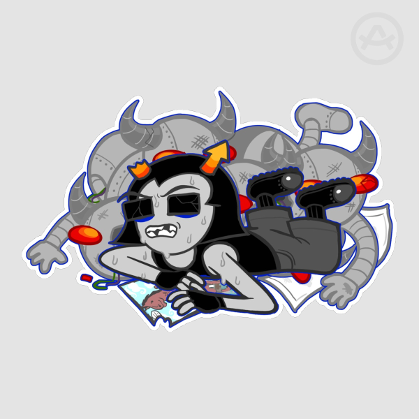 Equius Zahhak Sticker